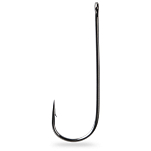 Mustad 3261NP-BN-1/0-336-UNIT Ultrapoint Aberdeen Колючий Одноглазый Крючок 25 единицы измерения Серебристый Black Nickel 1/0