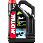 Motul 105874 Powerjet 4T 10W40 4L Машинное масло Золотистый Black / Red