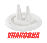 Уплотнитель для 2-х тросов управления белый, д. 105 мм (упаковка из 10 шт.) CanSB CU2800_pkg_10