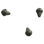 Mikado AMC-10004 Вольфрам Stoppers 15 Единицы Черный