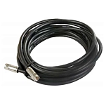 Jr products 342-47975 наружный спутниковый кабель RG6 6.09 m Серебристый Black