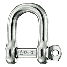 Купить Plastimo 100710 Прямая самоблокирующаяся дужка Grey 4 mm 7ft.ru в интернет магазине Семь Футов