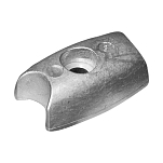Цинковый анод Tecnoseal 01055 37x22x14мм прямоугольный для подруливающего устройства Sidepower