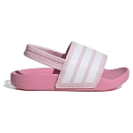 adidas jr5326/26 горки для малышей Adilette Estrap Clear Pink / Cloud White / Bliss Pink 32x20x10 EU 26