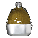 Laken 112 Алюминиевая столовая 1L С алюминиевым горшком Зеленый Green