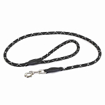 Julius k-9 20120-IDC Поводок 12 mm Черный  Black 120 cm