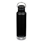 Klean kanteen 1008457 Insulated Classic Бутылка из нержавеющей стали 590ml Петля крышка Черный Black