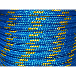 Трос двойного плетения из волокна Dyneema SK75 оплетка из полиэстера Benvenuti Cruising AB/SK75-* Ø12мм 7200кг синий/желтый