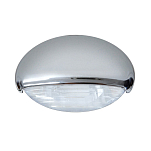 Quick italy 4043094 Eyelid 0.5W 10-30V Круглый светодиодный фонарь Серебристый Grey 46 x 33 mm 