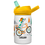 Camelbak 2665107035 Eddy+ Kids бутылка 350ml Бесцветный Biking Dogs