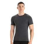 Icebreaker 103033011M Базовый слой с коротким рукавом Merino 150 Anatomica Серый Jet Heather 011 M