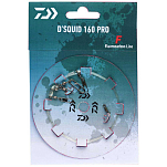 Daiwa MO404266 Модульные буровые установки Squid 3 Крючок для хвостов  Grey
