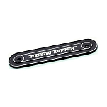 Springfield marine 169-1780223 Поддерживающая пластина транца Серебристый Black 50.80 x 381 mm