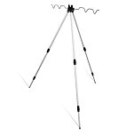 Lineaeffe 6313045 Foldable Aluminium 165 cm Черный  Grey