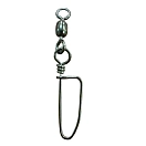 Купить Blue crab BCSNAPSWIVEL250 Вертлюжок с застежкой 4 Единицы Серебристый Grey 250 Lbs 7ft.ru в интернет магазине Семь Футов
