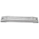 Купить Tecnoseal 2626954A 75-225HP Алюминиевый пластинчатый анод  Silver 225 x 48 x 15 mm  7ft.ru в интернет магазине Семь Футов