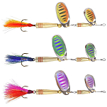 Zebco 3459006 Waterwings Double Blade 110 Mm 10g Многоцветный Green / Blue