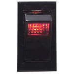 Sierra 11-RK40100 Switchrocker Off On Iluminatd Выключатель Черный