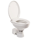 JOHNSON PUMP 80-47232-03 Электрический бортовой туалет AquaT Silent / 12 В / стандартный размер / электромагнитный клапан