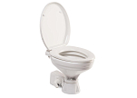 JOHNSON PUMP 80-47232-03 Электрический бортовой туалет AquaT Silent / 12 В / стандартный размер / электромагнитный клапан