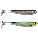Купить Live target SRM100SK717 Slow-Roll Mullet Paddle Tail Мягкая приманка 100 mm Серебристый Silver / Black 7ft.ru в интернет магазине Семь Футов