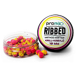 Promix PMRMWK10 Ribbed Method 20g Вафтеры из криля и мидий Orange / Yellow 10 mm