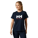 Купить Helly hansen 34465_597-l Футболка с коротким рукавом Logo 2.0 Navy 30x25x2 7ft.ru в интернет магазине Семь Футов