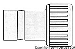 Переходник прямой 22 мм х 15 мм тип "папа - мама" для систем водопроводных фитингов Hydrofix до 70°C, Osculati 17.117.29