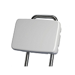 Держатель дисплея Scanstrut Helm Pod SPH-13-W наклон на 7° для 13-дюймовых дисплеев с креплением из нержавеющей стали белый