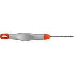 Carp expert 80203403 Плоская ручка Boilies дрель Оранжевый Grey / Orange 4 x 10 cm