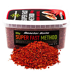 Reactor baits 7560S003 Super Fast Method 800g Прикормка для креветок и криля Red