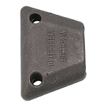 Blue streak ORTOR4-10 OR 4 Протектор торцевой крышки кормовых парусных планок 10 единицы Grey