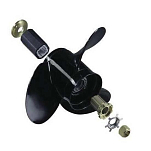Michigan wheel MWC992109 Vortex 3X RH 4 1/4´´ Коробка передач Алюминий Пропеллер Black 14 x 10´´
