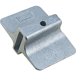 Recmar REC6AH-45251-00AL Алюминиевый анод Серебристый Grey 70 x 265 mm 