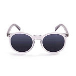 Ocean sunglasses 55010.6 Деревянные поляризованные солнцезащитные очки Lizard Brown / White Transparent / Smoke