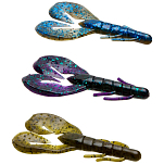 Zoom bait 11089319 Super Speed Craw Мягкая приманка 102 Mm Многоцветный Scuppernong Royal