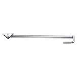 Talamex 43485000 Spring Hatch Stay Серебристый  Stainless Steel