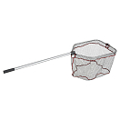 Купить Abu garcia 1516968 Folding Landing Rubber Net Черный  Black Xl  7ft.ru в интернет магазине Семь Футов
