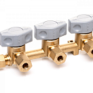 GOK 63-751-09 Блок газовых запорных клапанов / тройной
