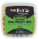 The one fishing 98268-452 рыболовные пеллеты Amino Mix 500g Fluo Green