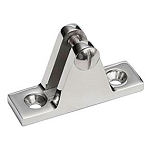 Forniture nautiche italiane 6565364 Прямая опора вилки из нержавеющей стали Серебристый Silver