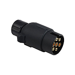 Forniture nautiche italiane 3029008 7 Поляки 12V разъем Серебристый Black