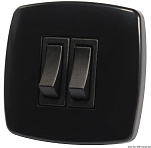Contemporary switch N. 2 black, 14.484.12
