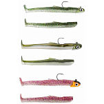 Fiiish MD7003 Mud Digger Combo Medium Мягкая приманка 90 mm 10g Многоцветный Ghost Minnow