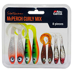 Abu garcia 1550272 McPerch Curly 120 Mm 22g 8 Мягкая Приманка Единицы Многоцветный Multicolour