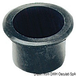 Подстаканник врезной Ø100мм 55мм из чёрной резины, Osculati 48.430.10