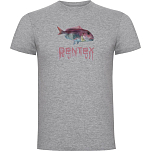 Kruskis CA65500158K040 Футболка с коротким рукавом Dentex Серый Heather Grey S