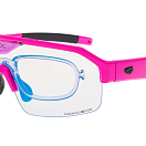 Спортивные очки с диоптриями GOG Thor C / Matt Neon Pink-Black / Photochromic Blue Lens, rx-023/e600-3c