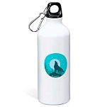 Kruskis MD4049S101C378 Бутылка Wolf Night 800ml  White