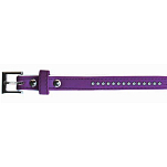 Freedog FD4000340 Кожзаменитель Collar С бриллиантами Голубой Lilac 13 mm x 30 cm